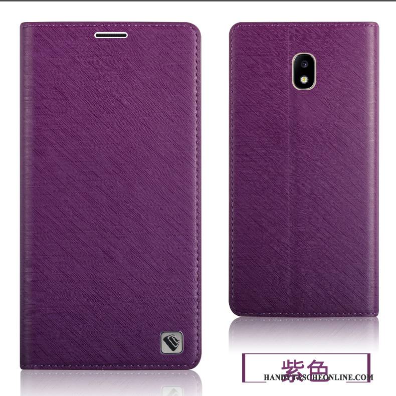 Hülle Samsung Galaxy J3 2017 Weiche Handyhüllen Lila, Case Samsung Galaxy J3 2017 Schutz