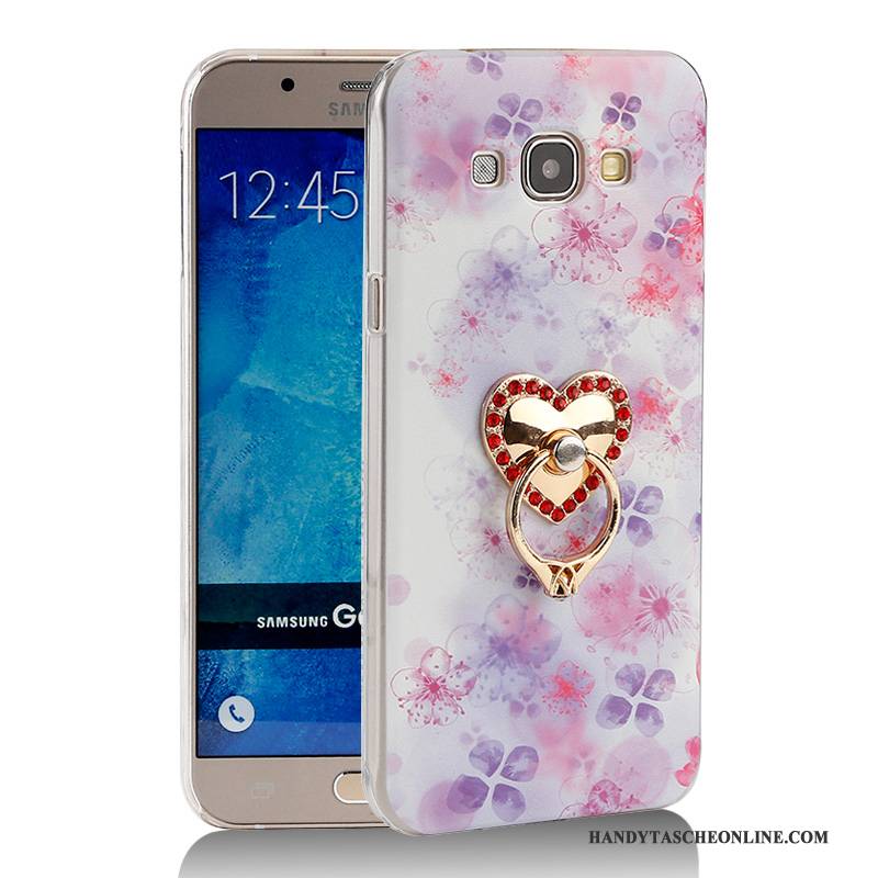 Hülle Samsung Galaxy J5 2015 Halterung Handyhüllen Rosa, Case Samsung Galaxy J5 2015 Schutz Anti-sturz