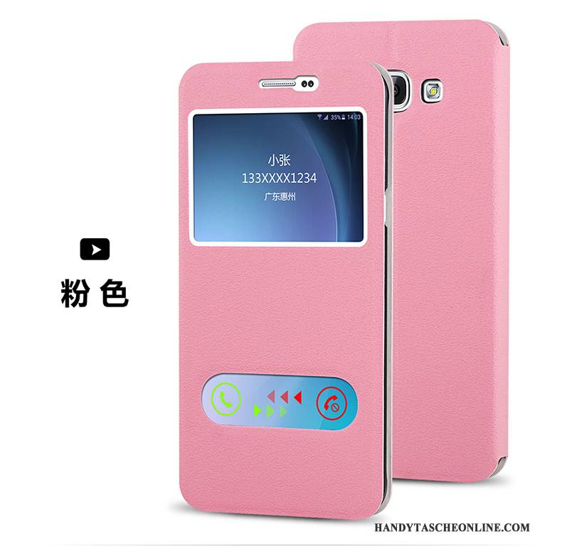 Hülle Samsung Galaxy J5 2015 Lederhülle Weiß Handyhüllen, Case Samsung Galaxy J5 2015 Folio