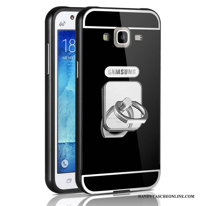 Hülle Samsung Galaxy J5 2015 Metall Anti-sturz Rosa, Case Samsung Galaxy J5 2015 Schutz Handyhüllen Grenze