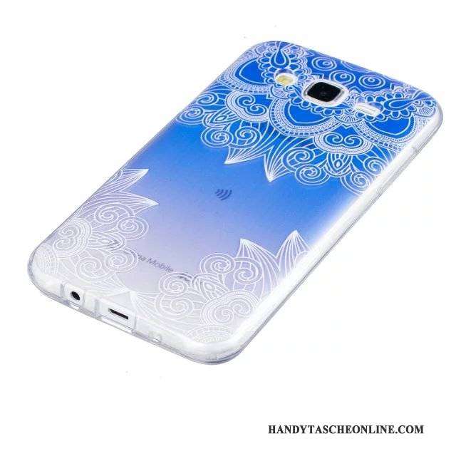 Hülle Samsung Galaxy J5 2015 Schutz Handyhüllen Grün, Case Samsung Galaxy J5 2015 Weiche