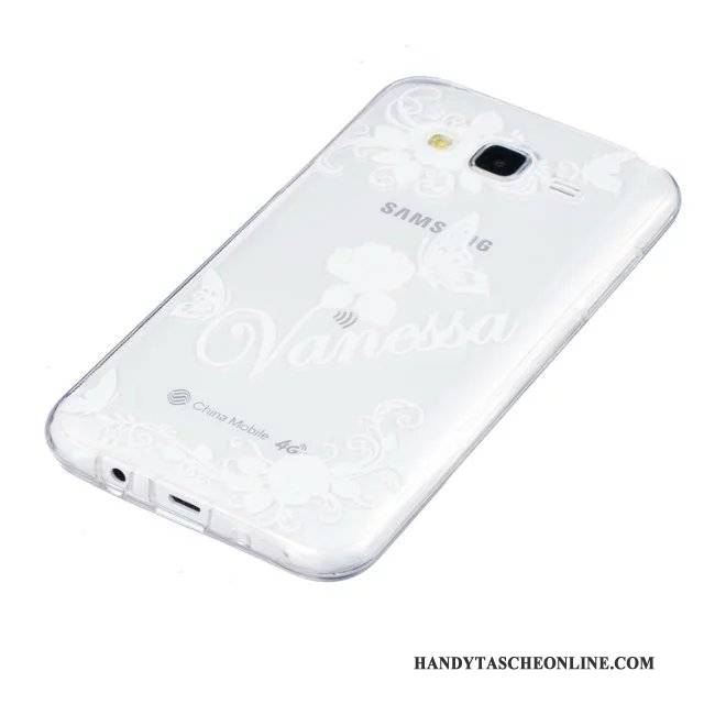 Hülle Samsung Galaxy J5 2015 Schutz Handyhüllen Grün, Case Samsung Galaxy J5 2015 Weiche