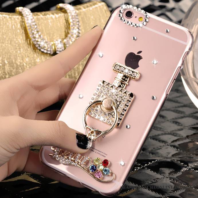 Hülle Samsung Galaxy J5 2015 Strass Hängender Hals Handyhüllen, Case Samsung Galaxy J5 2015 Schutz Rosa