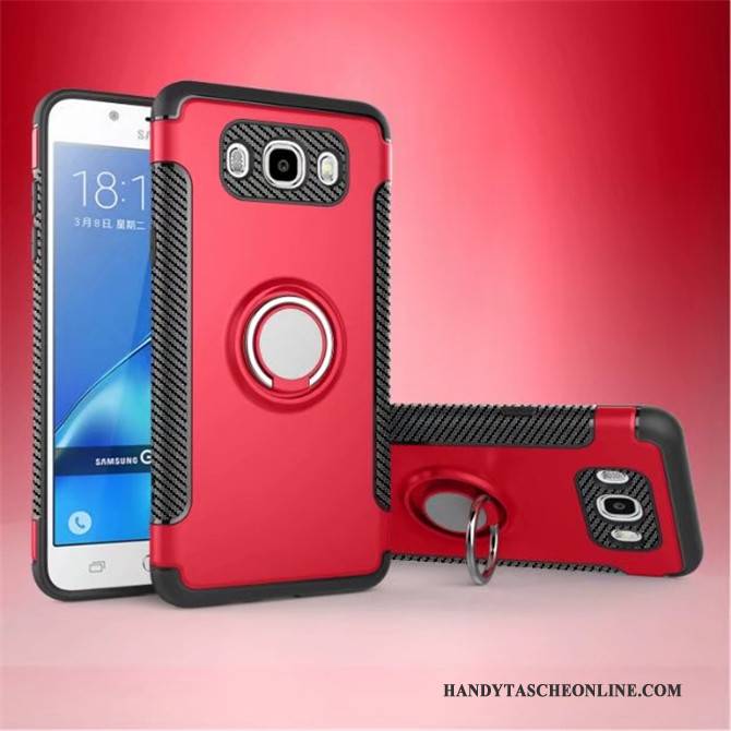 Hülle Samsung Galaxy J5 2016 Halterung Unsichtbar Schwarz, Case Samsung Galaxy J5 2016 Schutz An Bord Handyhüllen