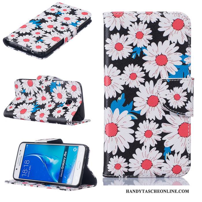 Hülle Samsung Galaxy J5 2016 Lederhülle Handyhüllen, Case Samsung Galaxy J5 2016 Schutz