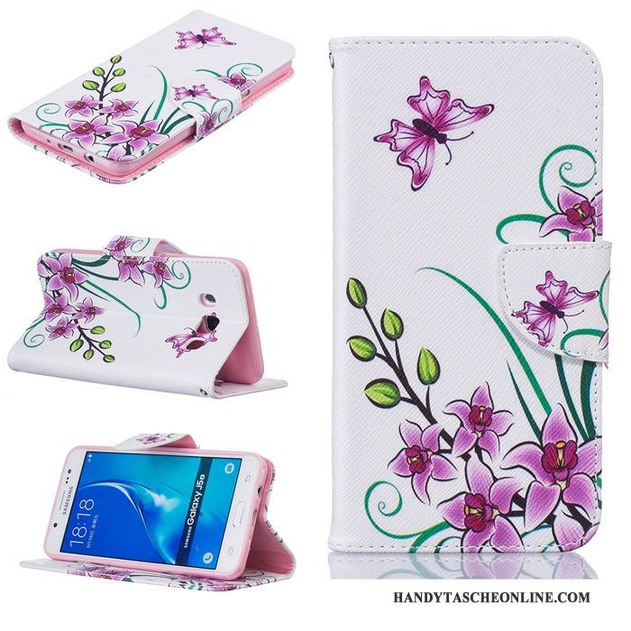 Hülle Samsung Galaxy J5 2016 Lederhülle Handyhüllen, Case Samsung Galaxy J5 2016 Schutz