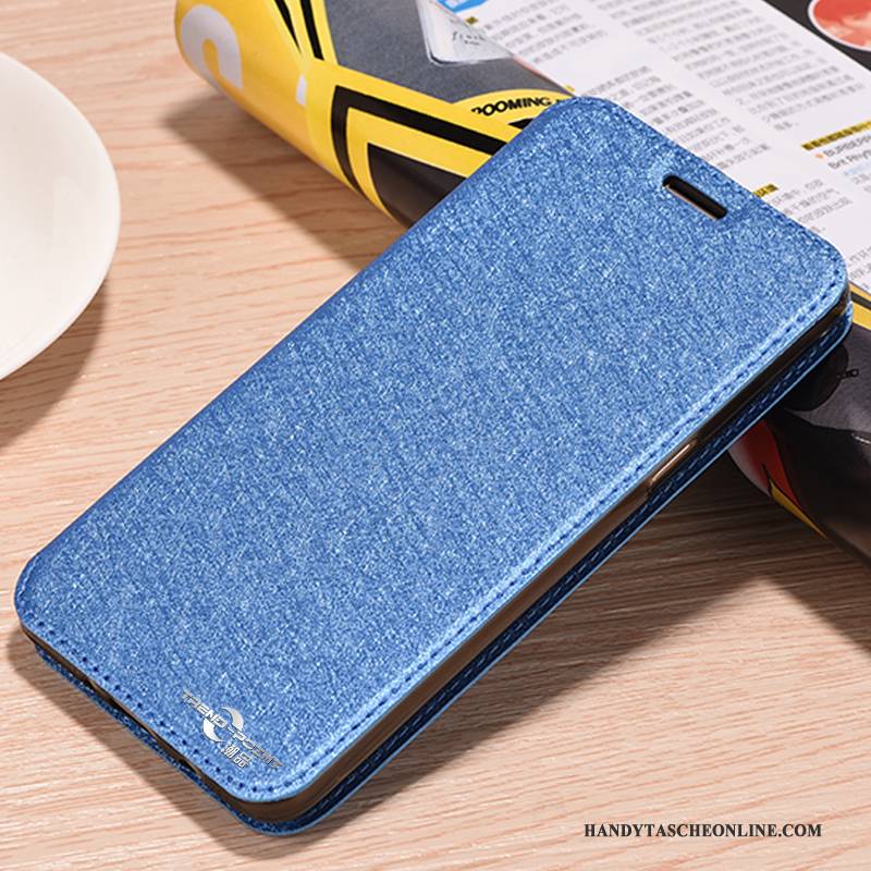 Hülle Samsung Galaxy J5 2016 Lederhülle Handyhüllen Trend, Case Samsung Galaxy J5 2016 Schutz Dunkelblau