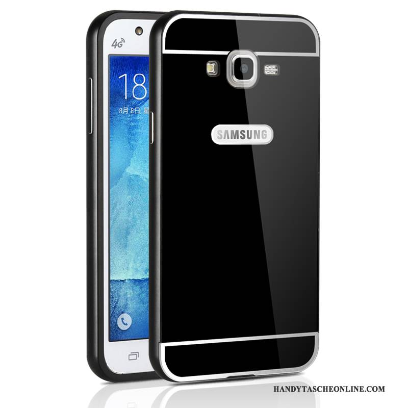 Hülle Samsung Galaxy J5 2016 Metall Anti-sturz Silber, Case Samsung Galaxy J5 2016 Schutz Schwer Grenze