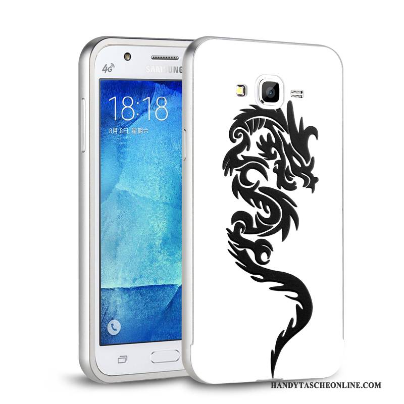 Hülle Samsung Galaxy J5 2016 Metall Anti-sturz Silber, Case Samsung Galaxy J5 2016 Schutz Schwer Grenze