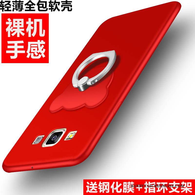 Hülle Samsung Galaxy J5 2016 Silikon Anti-sturz Membran, Case Samsung Galaxy J5 2016 Weiche Schlank Rot