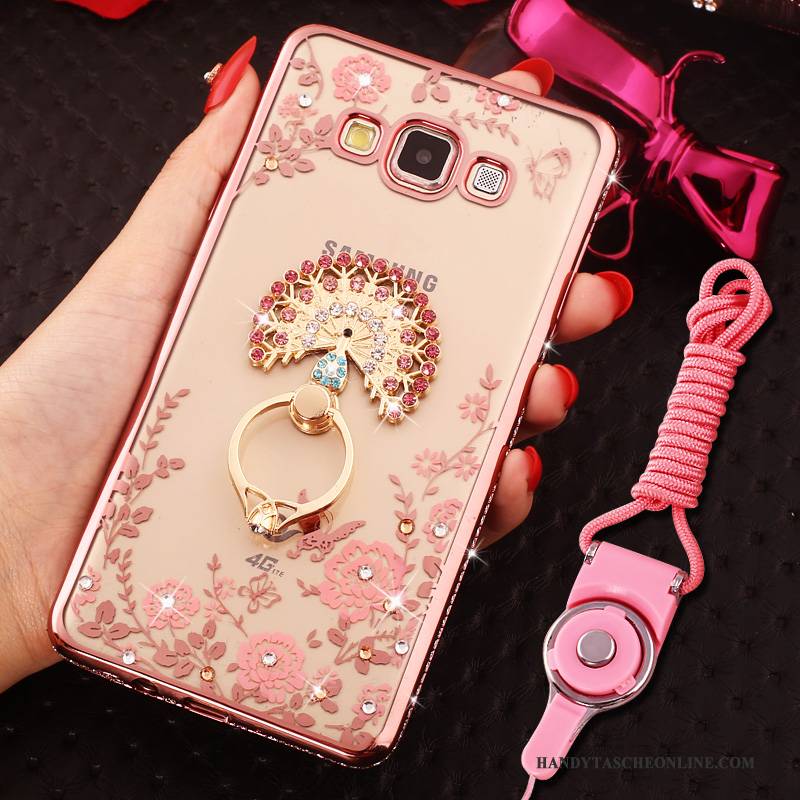 Hülle Samsung Galaxy J5 2016 Strass Rosa Handyhüllen, Case Samsung Galaxy J5 2016 Taschen