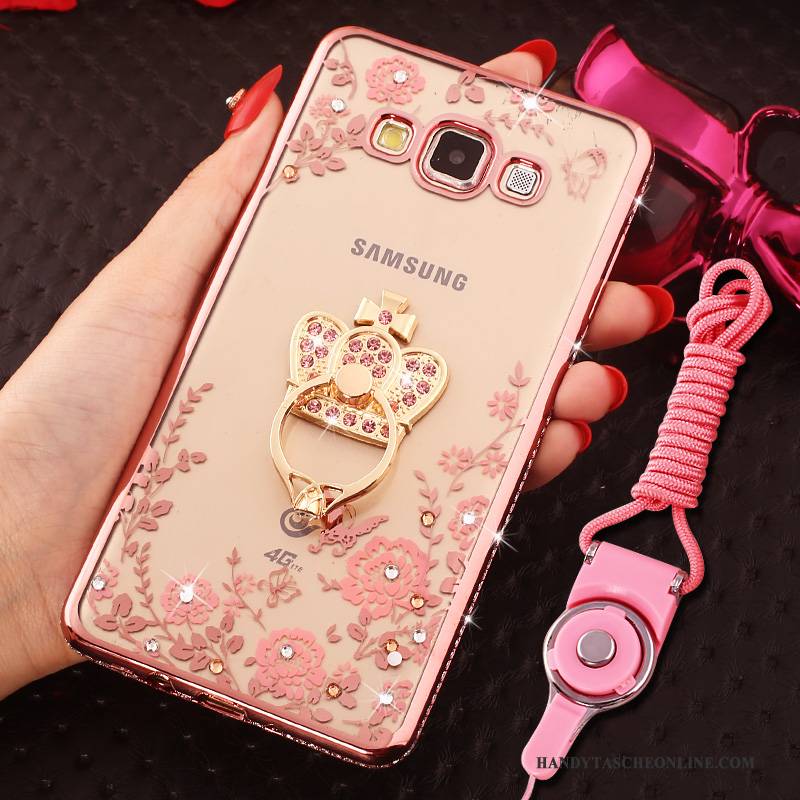 Hülle Samsung Galaxy J5 2016 Strass Rosa Handyhüllen, Case Samsung Galaxy J5 2016 Taschen