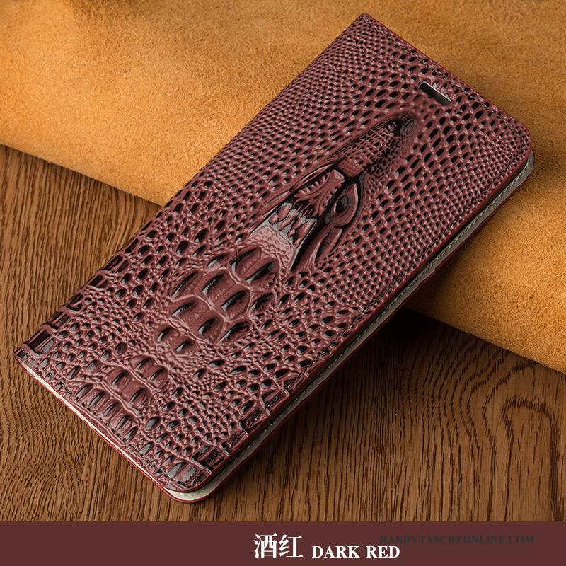 Hülle Samsung Galaxy J5 2017 Luxus Elegant Schlank, Case Samsung Galaxy J5 2017 Folio Rot Handyhüllen