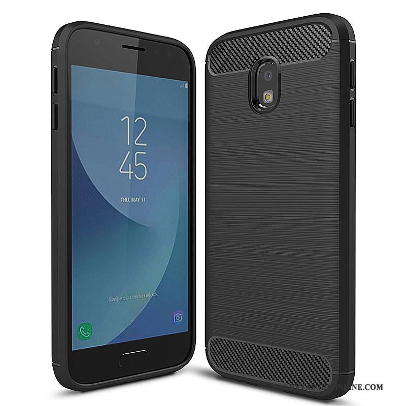 Hülle Samsung Galaxy J5 2017 Silikon Grau, Case Samsung Galaxy J5 2017 Schutz