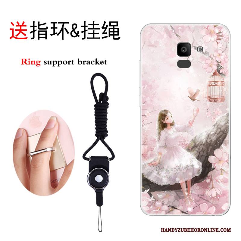 Hülle Samsung Galaxy J6 Schutz Handyhüllen Trend, Case Samsung Galaxy J6 Karikatur