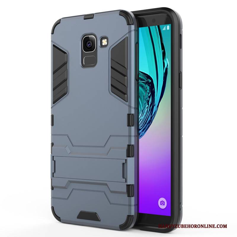 Hülle Samsung Galaxy J6 Taschen Handyhüllen Anti-sturz, Case Samsung Galaxy J6 Schutz Schwer Gelb