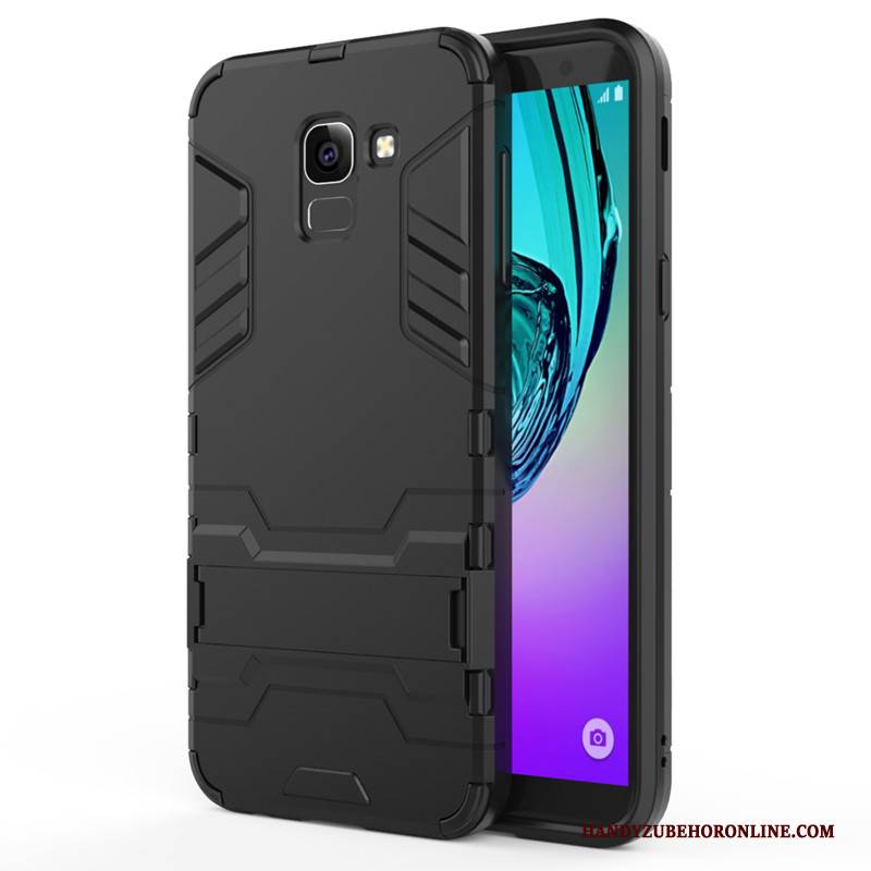 Hülle Samsung Galaxy J6 Taschen Handyhüllen Anti-sturz, Case Samsung Galaxy J6 Schutz Schwer Gelb