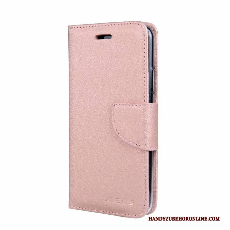 Hülle Samsung Galaxy J6 Taschen Rot Handyhüllen, Case Samsung Galaxy J6 Lederhülle Anti-sturz Monat