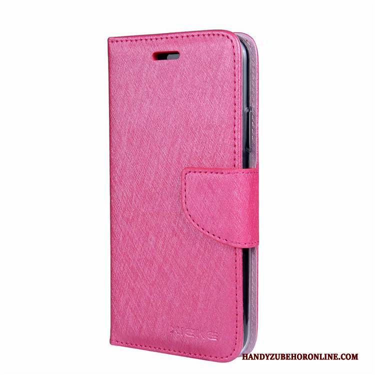 Hülle Samsung Galaxy J6 Taschen Rot Handyhüllen, Case Samsung Galaxy J6 Lederhülle Anti-sturz Monat