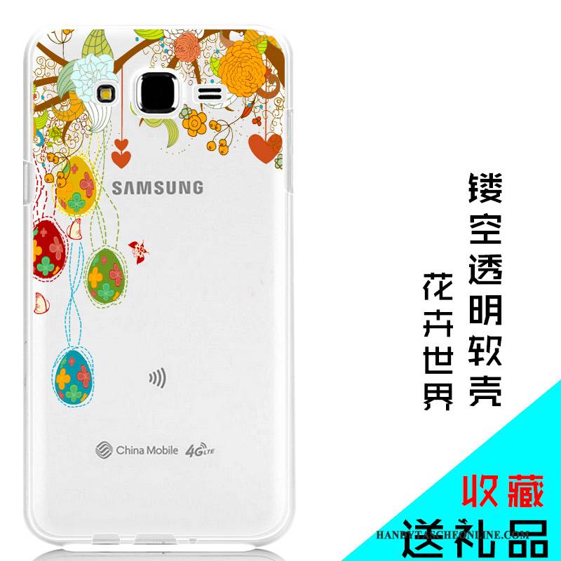 Hülle Samsung Galaxy J7 2015 Schutz Handyhüllen Transparent, Case Samsung Galaxy J7 2015 Weiche