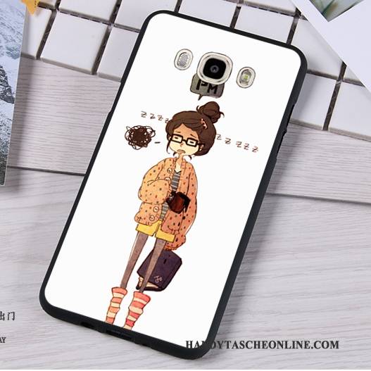 Hülle Samsung Galaxy J7 2016 Karikatur Handyhüllen Rot, Case Samsung Galaxy J7 2016 Taschen Neu