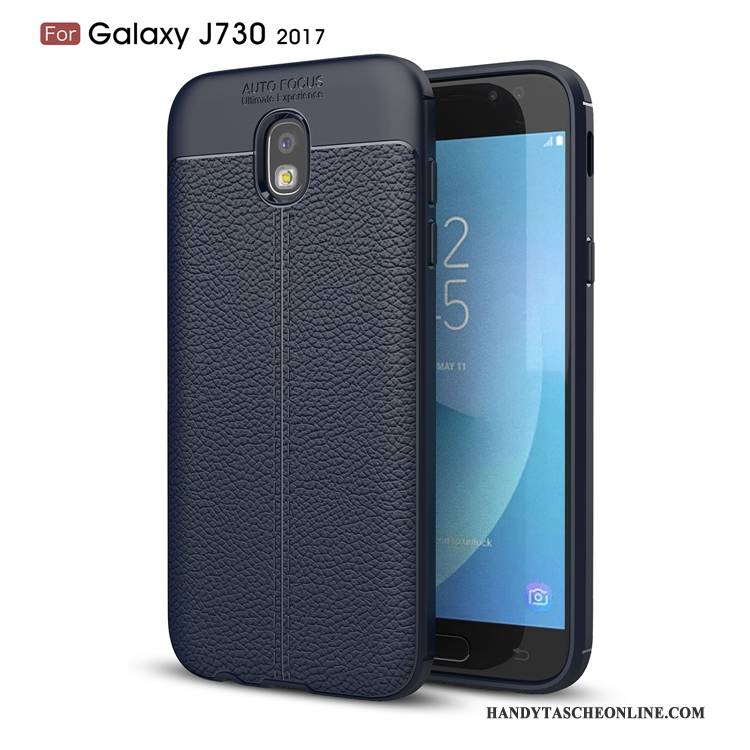 Hülle Samsung Galaxy J7 2017 Schutz Anti-sturz Persönlichkeit, Case Samsung Galaxy J7 2017 Taschen Grau Handyhüllen