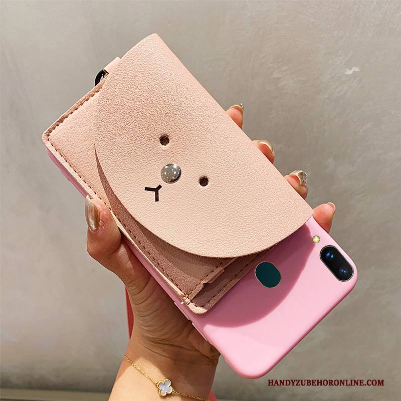 Hülle Samsung Galaxy M20 Mode Handyhüllen Rosa, Case Samsung Galaxy M20 Weiche Persönlichkeit