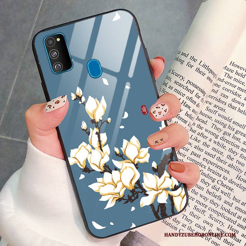 Hülle Samsung Galaxy M30s Kreativ Anti-sturz Wind, Case Samsung Galaxy M30s Taschen Handyhüllen Einfach