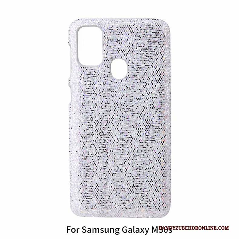 Hülle Samsung Galaxy M30s Kreativ Weiß Trendmarke, Case Samsung Galaxy M30s Schutz Persönlichkeit Handyhüllen