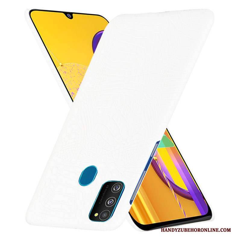 Hülle Samsung Galaxy M30s Schutz Muster Fühlen, Case Samsung Galaxy M30s Handyhüllen Nubuck