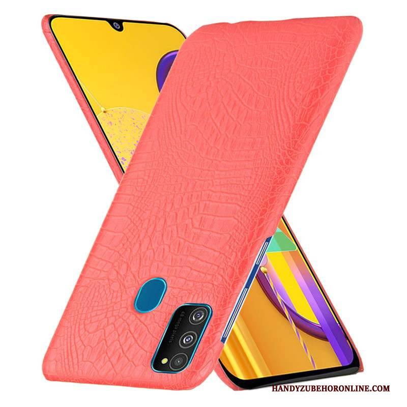 Hülle Samsung Galaxy M30s Schutz Muster Fühlen, Case Samsung Galaxy M30s Handyhüllen Nubuck