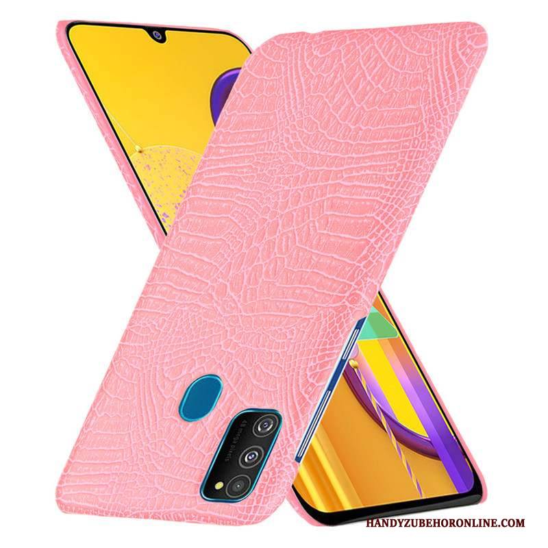 Hülle Samsung Galaxy M30s Schutz Muster Fühlen, Case Samsung Galaxy M30s Handyhüllen Nubuck