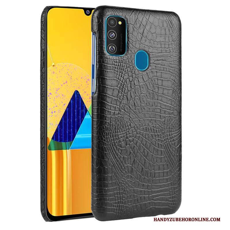 Hülle Samsung Galaxy M30s Schutz Nubuck Handyhüllen, Case Samsung Galaxy M30s Hintere Abdeckung Muster