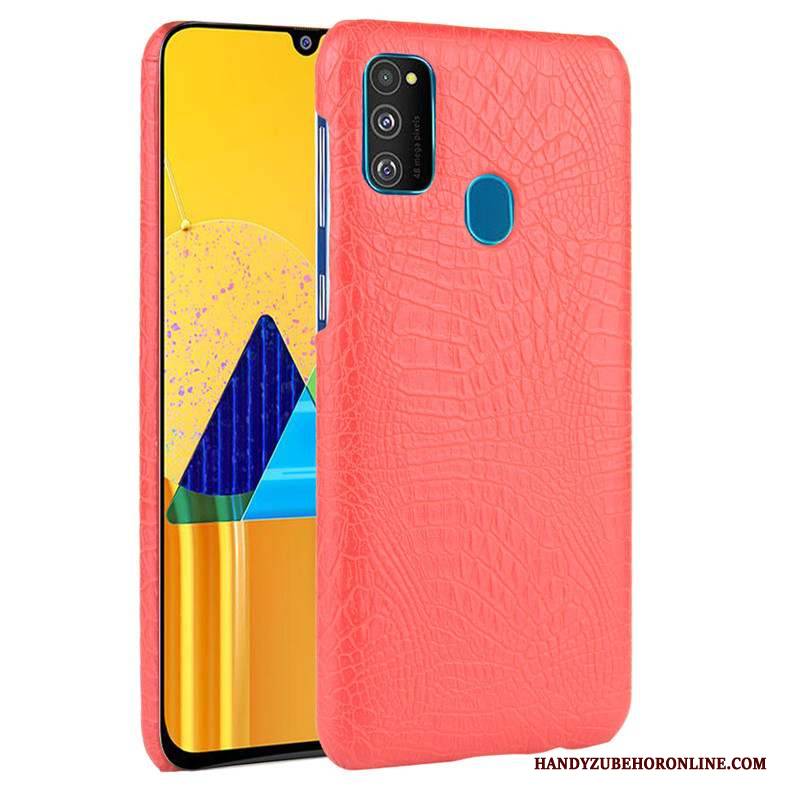 Hülle Samsung Galaxy M30s Schutz Nubuck Handyhüllen, Case Samsung Galaxy M30s Hintere Abdeckung Muster