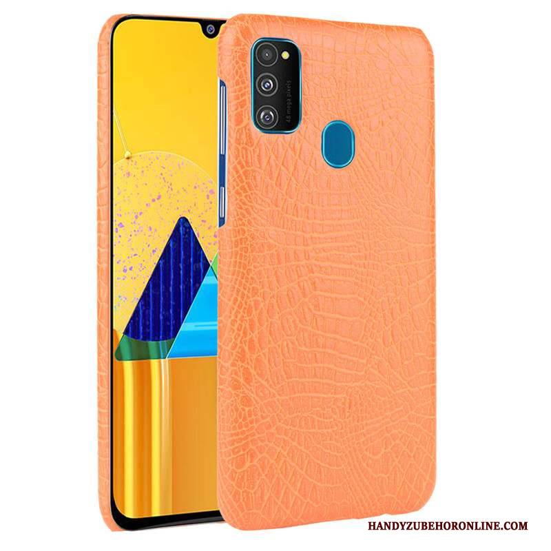 Hülle Samsung Galaxy M30s Schutz Nubuck Handyhüllen, Case Samsung Galaxy M30s Hintere Abdeckung Muster