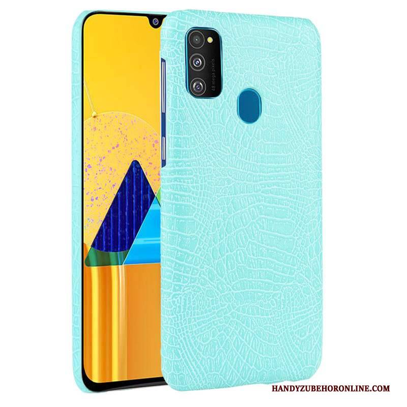 Hülle Samsung Galaxy M30s Schutz Nubuck Handyhüllen, Case Samsung Galaxy M30s Hintere Abdeckung Muster