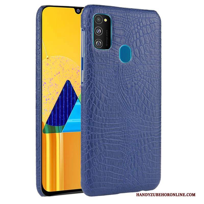 Hülle Samsung Galaxy M30s Schutz Nubuck Handyhüllen, Case Samsung Galaxy M30s Hintere Abdeckung Muster