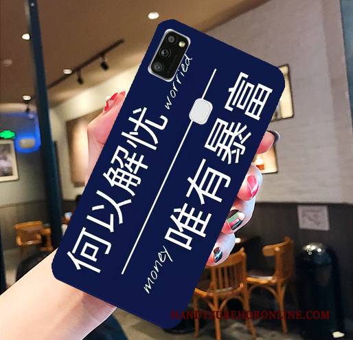 Hülle Samsung Galaxy M30s Silikon Grün Persönlichkeit, Case Samsung Galaxy M30s Taschen Handyhüllen