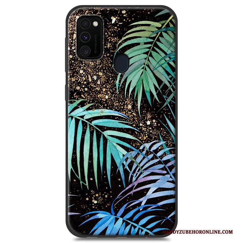 Hülle Samsung Galaxy M30s Silikon Persönlichkeit Weiß, Case Samsung Galaxy M30s Weiche Handyhüllen