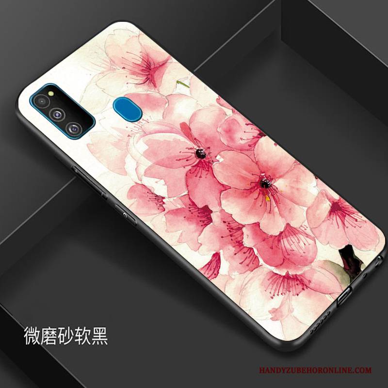 Hülle Samsung Galaxy M30s Taschen Handyhüllen Blau, Case Samsung Galaxy M30s Schutz Chinesische Art Trendmarke