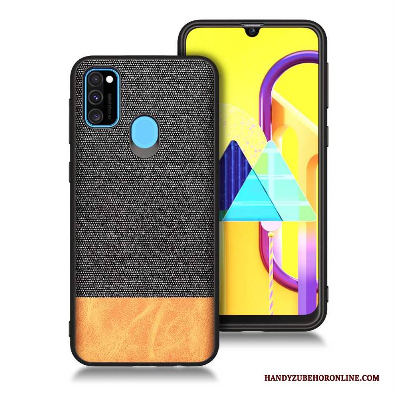 Hülle Samsung Galaxy M30s Weiche Rot Handyhüllen, Case Samsung Galaxy M30s Taschen Blau Anti-sturz