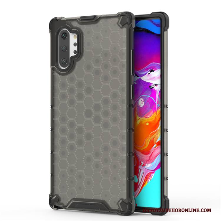 Hülle Samsung Galaxy Note 10+ Kreativ Grau Handyhüllen, Case Samsung Galaxy Note 10+ Schutz Persönlichkeit Anti-sturz