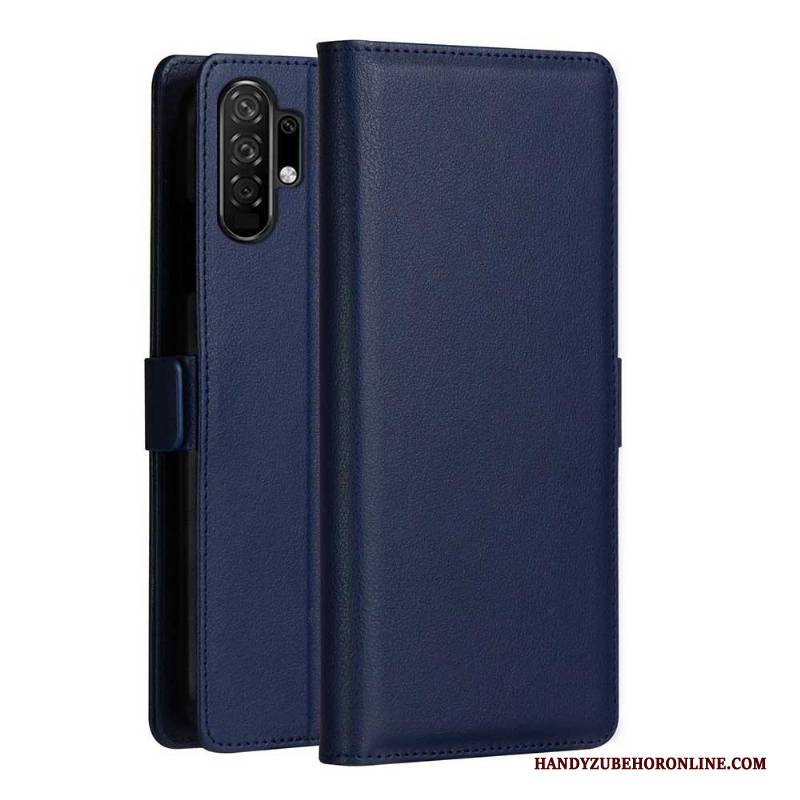 Hülle Samsung Galaxy Note 10+ Lederhülle Karte Rosegold, Case Samsung Galaxy Note 10+ Folio Handyhüllen