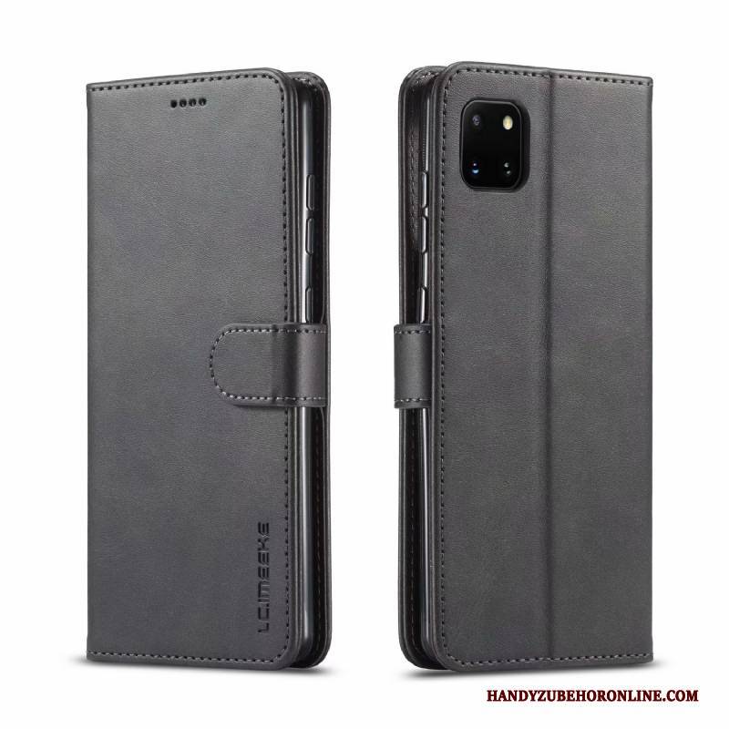 Hülle Samsung Galaxy Note 10 Lite Lederhülle Gelb, Case Samsung Galaxy Note 10 Lite Schutz