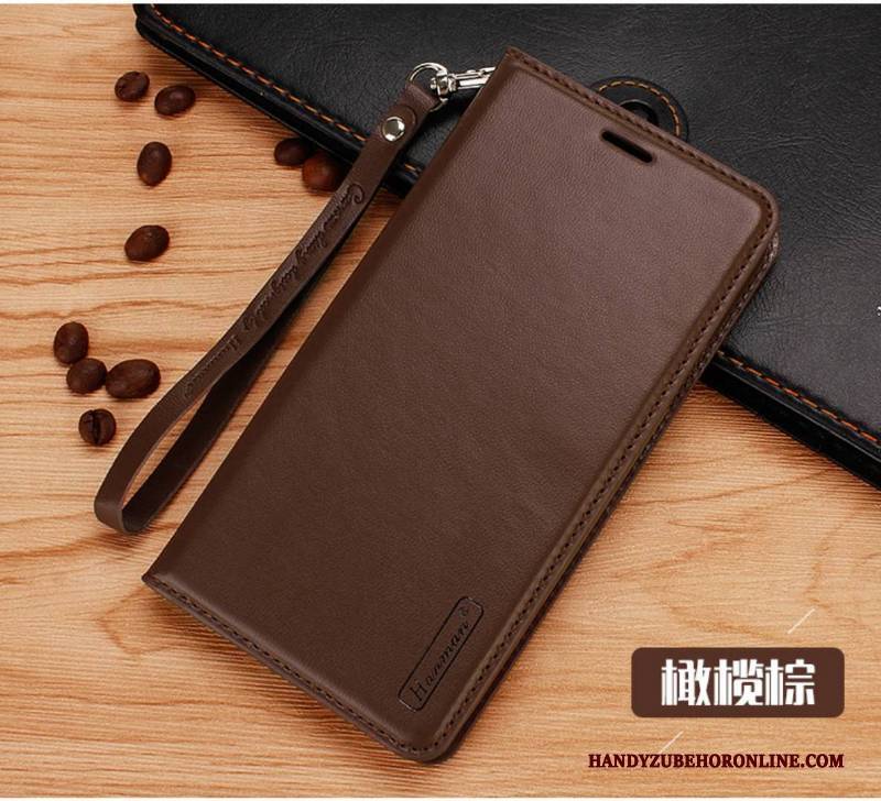 Hülle Samsung Galaxy Note 10 Lite Schutz Anti-sturz Handyhüllen, Case Samsung Galaxy Note 10 Lite Lederhülle Rosegold Neu