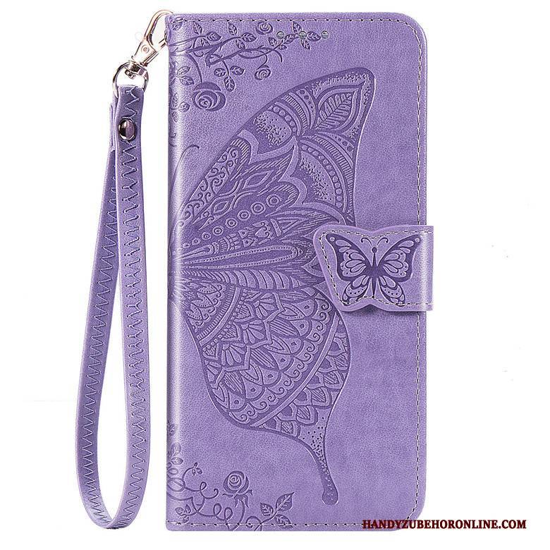 Hülle Samsung Galaxy Note 10 Lite Schutz Schmetterling Blumen, Case Samsung Galaxy Note 10 Lite Lederhülle Rosa Handyhüllen