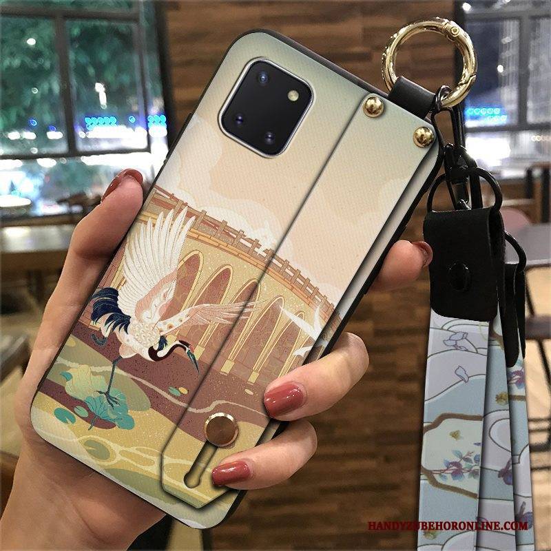 Hülle Samsung Galaxy Note 10 Lite Weiche Palast Handyhüllen, Case Samsung Galaxy Note 10 Lite Schutz Wind Hängende Verzierungen