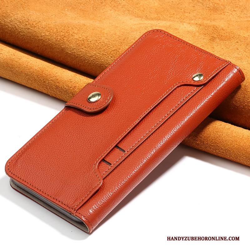 Hülle Samsung Galaxy Note 10 Schutz Handyhüllen Anti-sturz, Case Samsung Galaxy Note 10 Leder Karte Clutch