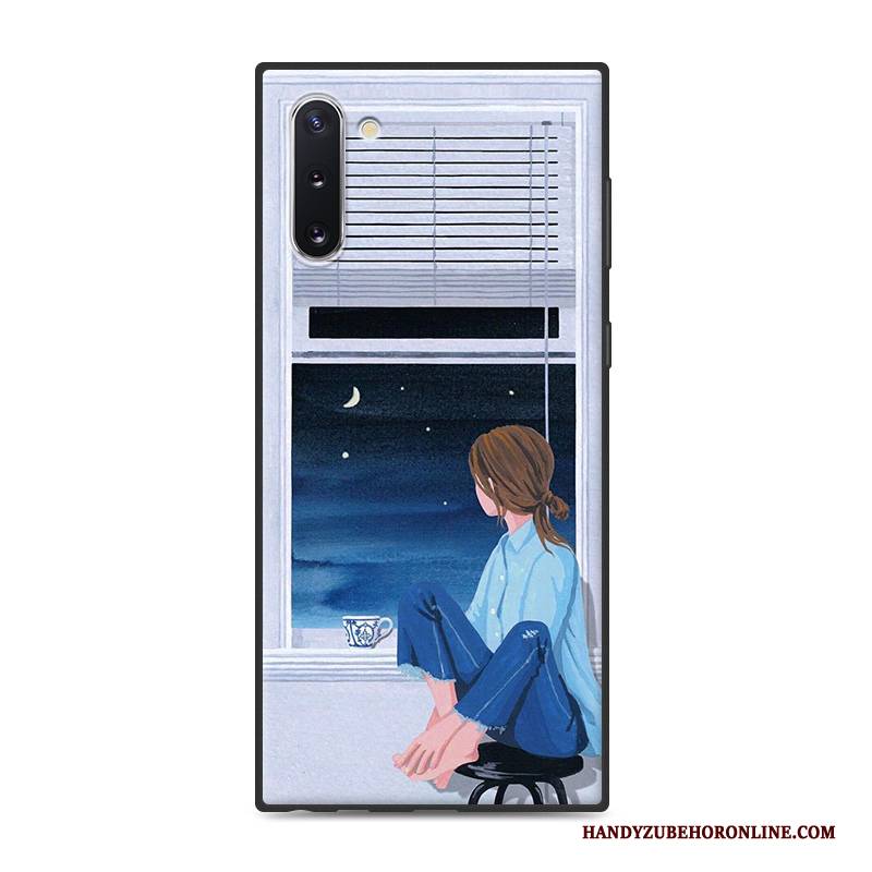 Hülle Samsung Galaxy Note 10 Schutz Handyhüllen Einfach, Case Samsung Galaxy Note 10 Wind Gelb