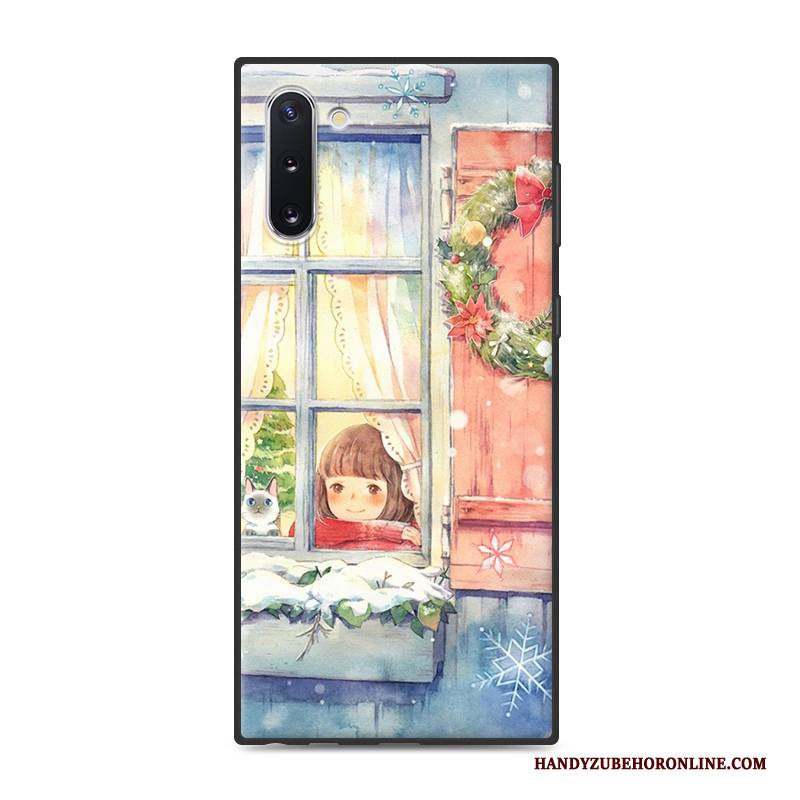 Hülle Samsung Galaxy Note 10 Schutz Handyhüllen Einfach, Case Samsung Galaxy Note 10 Wind Gelb